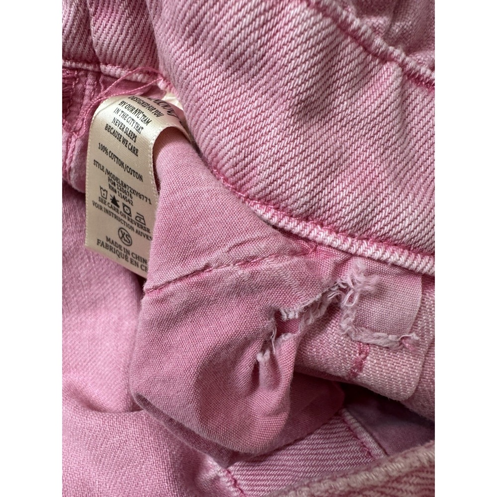 Blanknyc Pink Cotton Button Front Romper, Size XS PREOWNED‎ - Picture 13 of 14